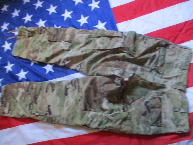 CURRENT US ARMY / SU SFISSUE usa scorpion multicam OCP ACU COMBAT CARGO trousers m/r