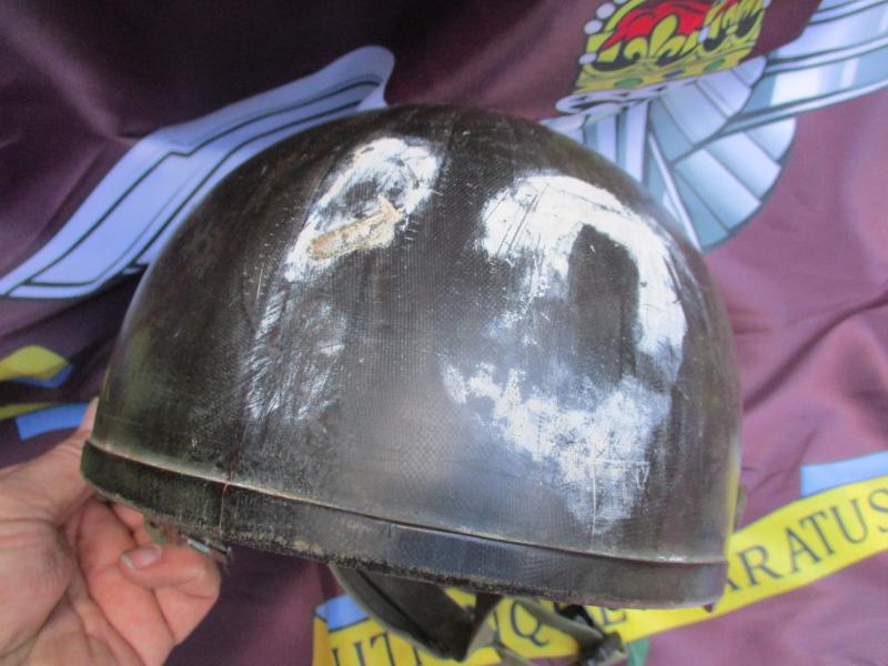 m76 FALKLANDS WAR era PARACHUTE REGIMENT PARATROOPER AIRBORNE FORCES PARA HELMET ex p company one