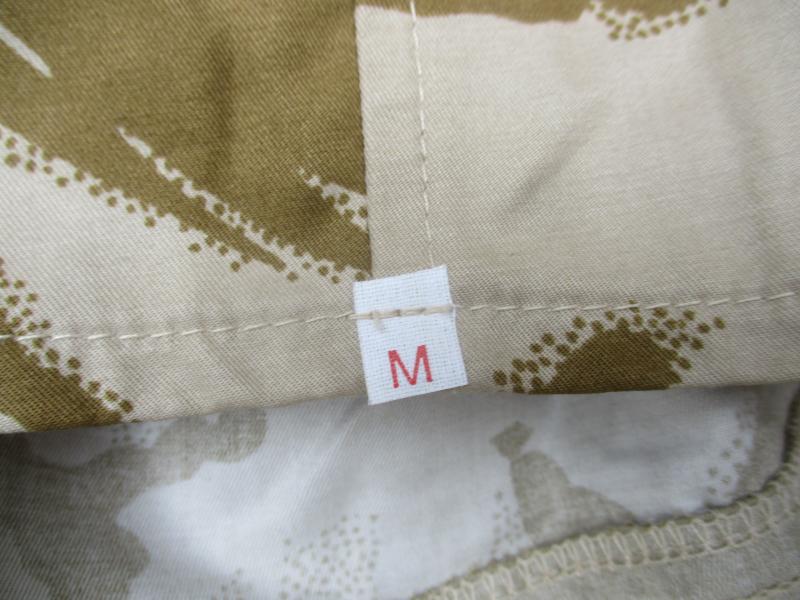 RARE hm supplies SAS COTTON GABARDINE sas windproof SMOCK DESERT DPM DDPM new