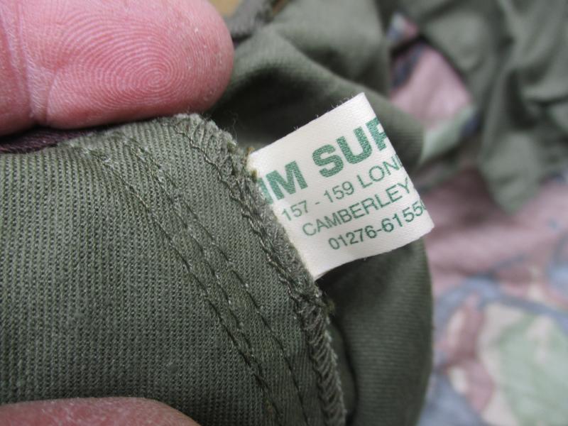 RARE HM SUPPLIES Custom Made 80'S JUNGLE dpm PARA / DENISON SMOCK nos LARGE