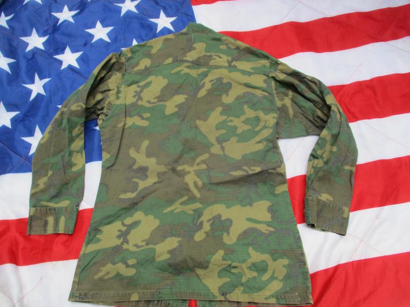 1969 VIETNAM WAR alpha industries US ARMY SLANT POCKET combat JACKET ERDL brown