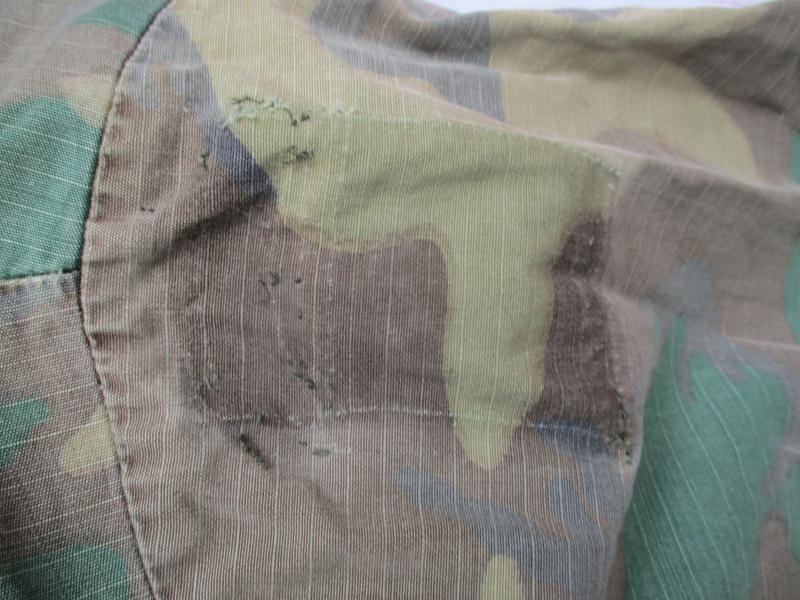 1970 VIETNAM WAR US ARMY 82nd Airborne SLANT POCKET combat JACKET ERDL brown L