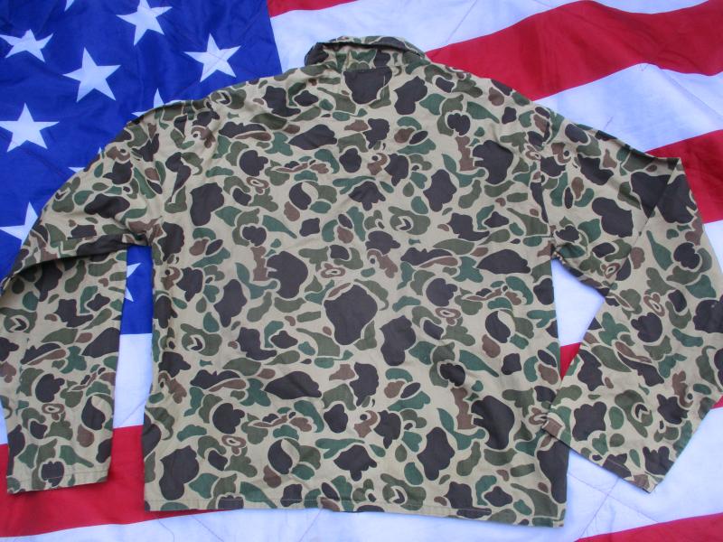 ORIGINAL US ARMY / ARVN Vietnam War duck hunter beo gam CAMO JACKET COAT