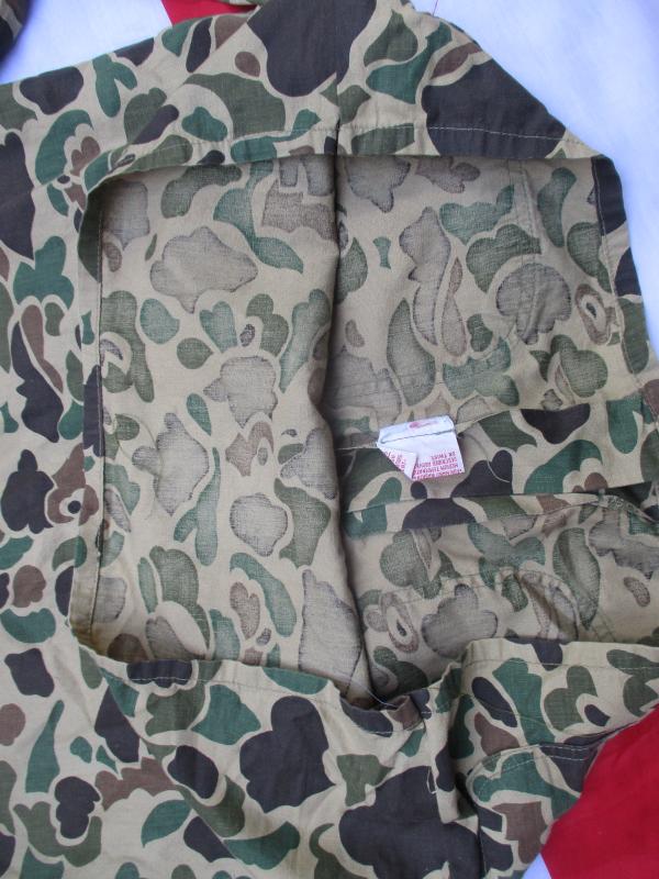 ORIGINAL US ARMY / ARVN Vietnam War duck hunter beo gam CAMO JACKET COAT