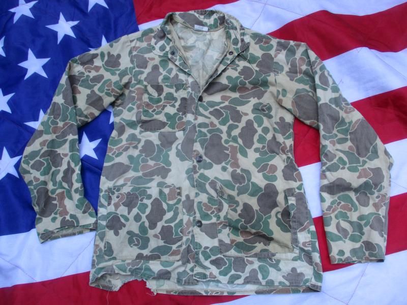ORIGINAL US ARMY / ARVN Vietnam War duck hunter beo gam CAMO JACKET COAT