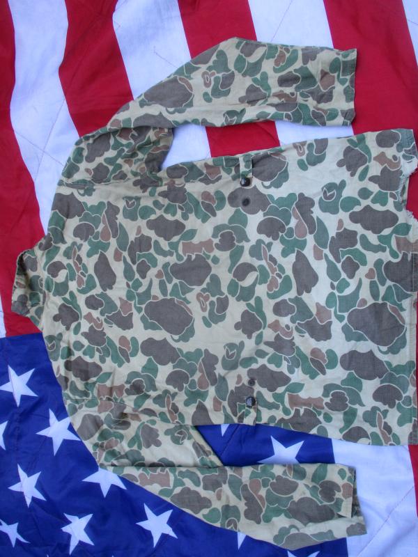 ORIGINAL US ARMY / ARVN Vietnam War duck hunter beo gam CAMO JACKET COAT