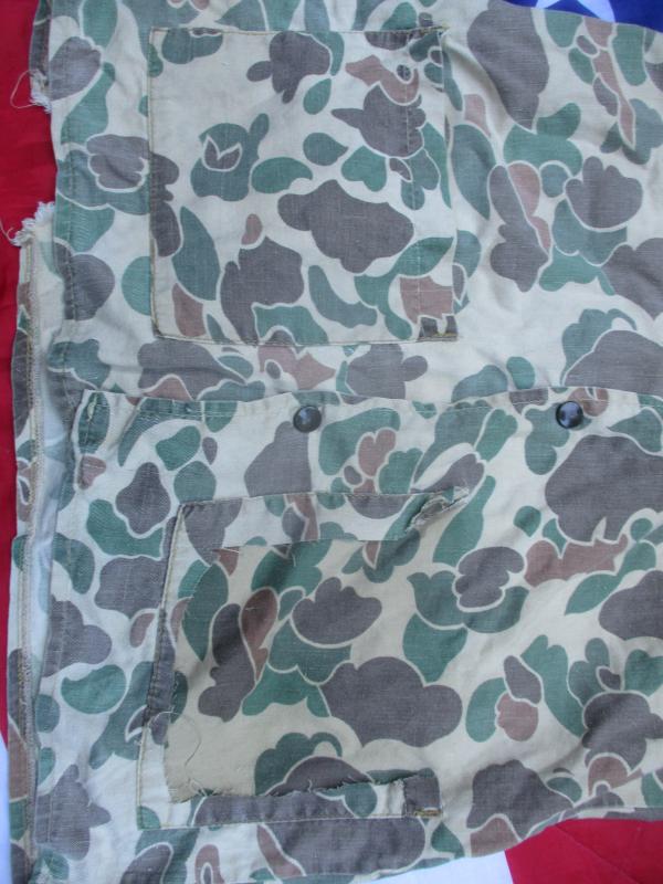 ORIGINAL US ARMY / ARVN Vietnam War duck hunter beo gam CAMO JACKET COAT