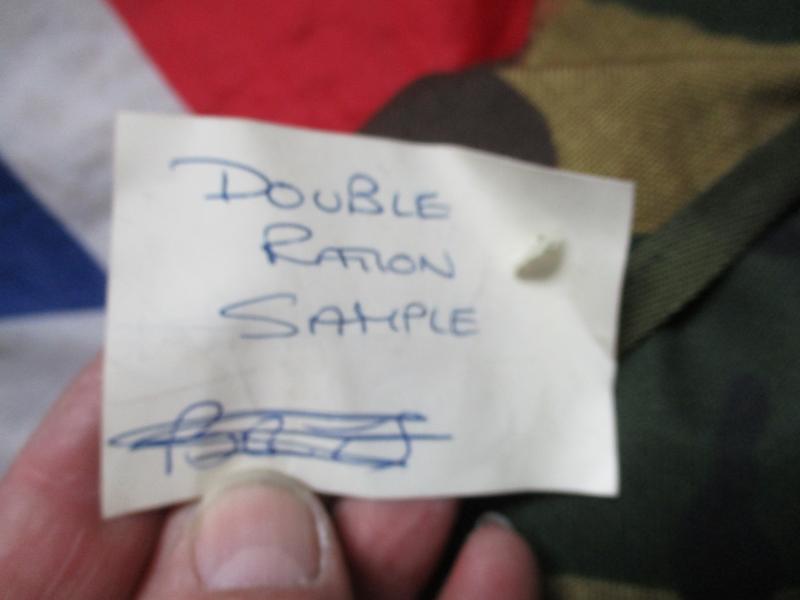 rare HM SUPPLIES OLD SKOOL WEBBING 58 BUTT PACK TWIN RATION PACK dpm POUCH NEW