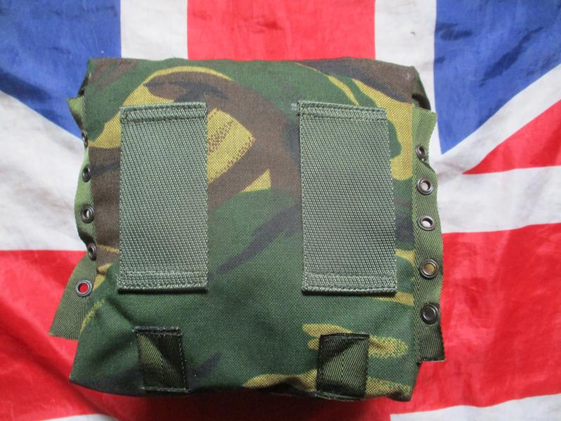 rare HM SUPPLIES OLD SKOOL WEBBING 58 BUTT PACK TWIN RATION PACK dpm POUCH NEW