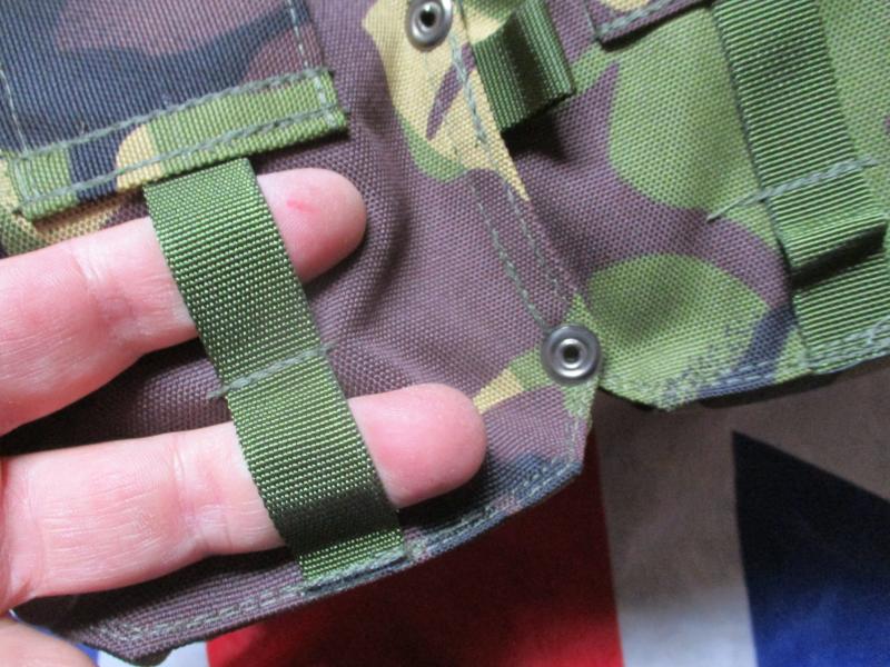 rare HM SUPPLIES OLD SKOOL WEBBING 58 TRIPLE REAR dpm POUCH SET NEW
