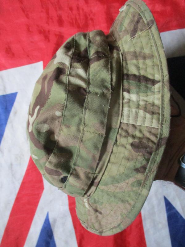 GENUINE uk army issue MTP multicam MODIFIED jungle BUSH BOONIE HAT 57CM MEDIUM