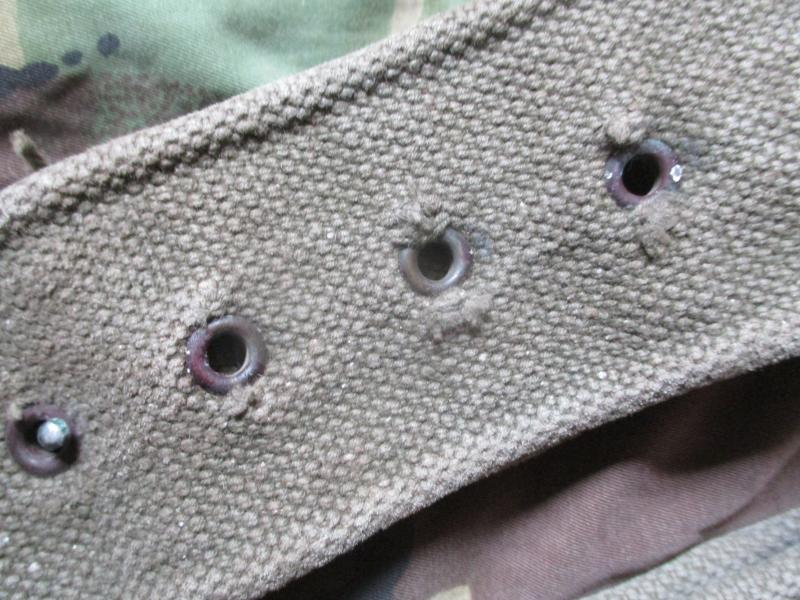 BRITISH ARMY / PARACHUTE REGIMENT ISSUE 58 PATTERN WEBBING BELT rare size LARGE
