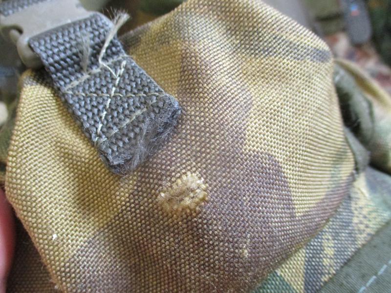 ORIGINAL old skool ARKTIS dpm camo CHEST RIG WEBBING 42 COMMANDO MODEL