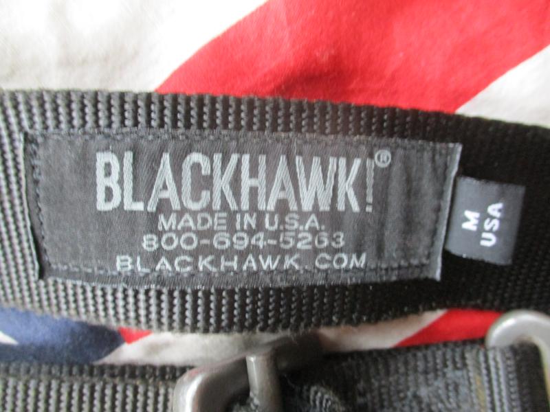 ORIGINAL genuine BLACKHAWK USA CQB RIGGER RIGGERS BELT black MEDIUM