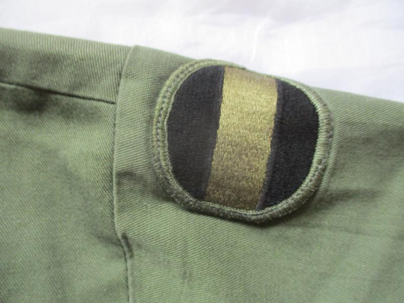 ORIGINAL 1970'S - 80'S ERA US ARMY ISSUE OG 507 green UTILITY SHIRT Vietnam war style L to XL