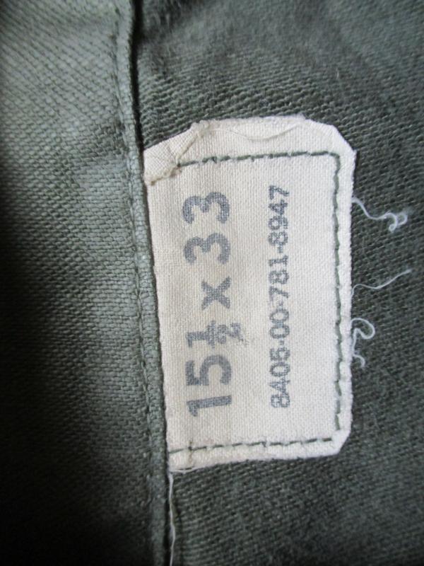 ORIGINAL 1976 US Air FORCE USAF ISSUE VIETNAM WAR OG 107 green UTILITY SHIRT