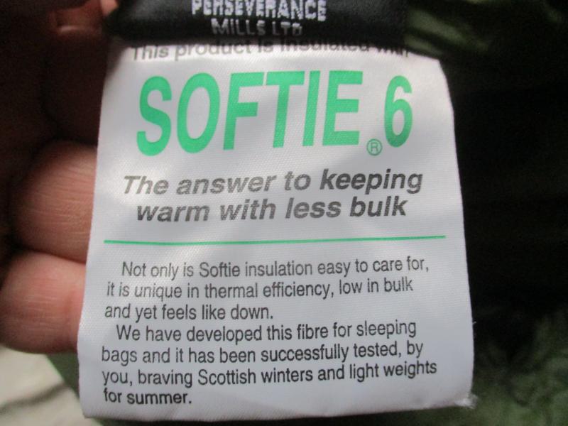GENUINE MADE IN ENGLAND SNUGPAK softie 6 kestrel MILITARY OG GREEN sleeping BAG