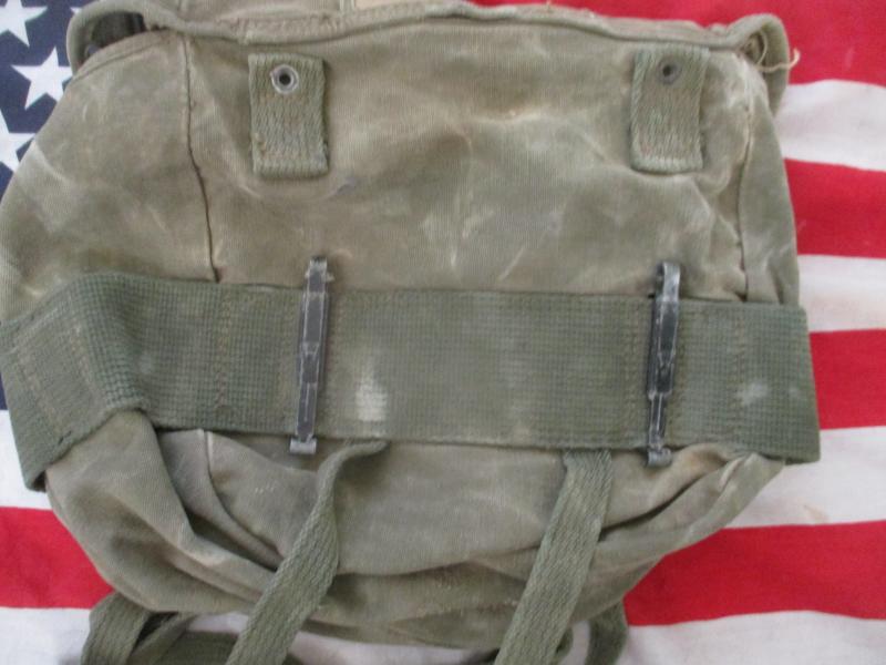 genuine US ARMY VIETNAM WAR issue M1956 M56 WEBBING butt pack POUCH