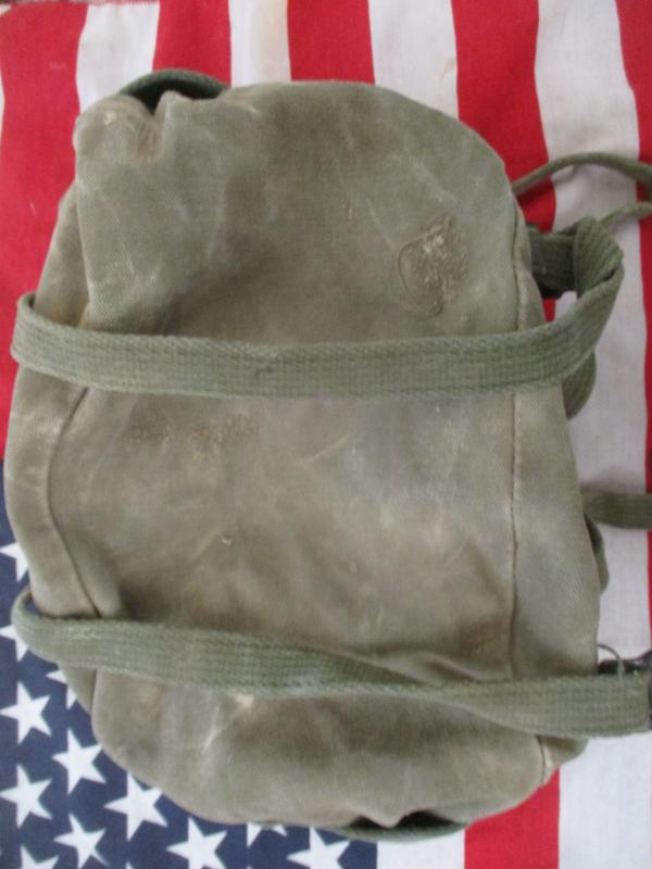 genuine US ARMY VIETNAM WAR issue M1956 M56 WEBBING butt pack POUCH