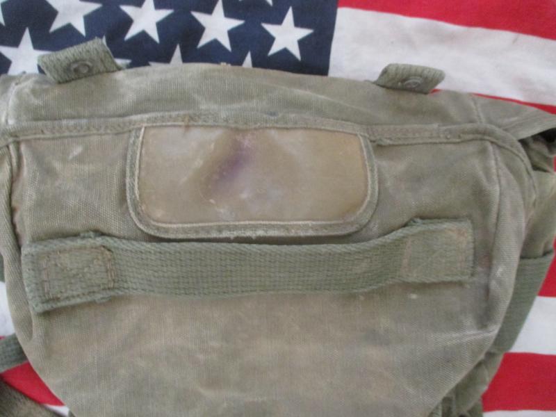 genuine US ARMY VIETNAM WAR issue M1956 M56 WEBBING butt pack POUCH