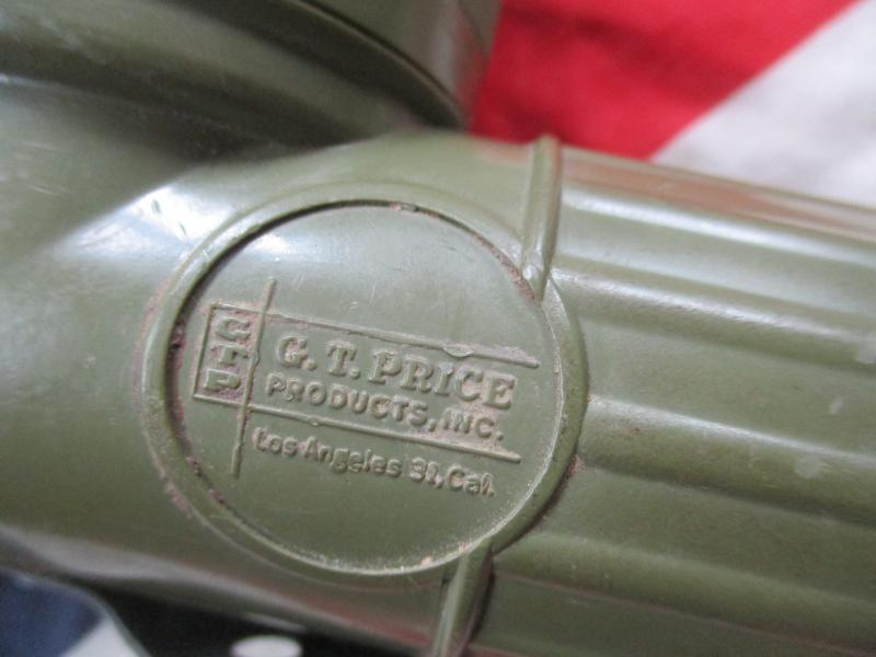 GENUINE US ARMY USMC issue Vietnam War TORCH FLASHLIGHT GT PRICE LA USA MX-991/U