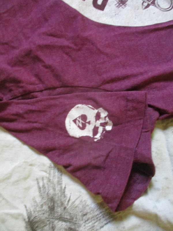 ZERO FOXTROT drink coffee stack bodies T SHIRT airborne maroon LARGE