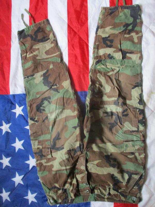 GENUINE issue UU ARMY / USMC / US NAVY USA AMERICAN M81 woodland CAMO BDU combat PANTS TROUSERS L R