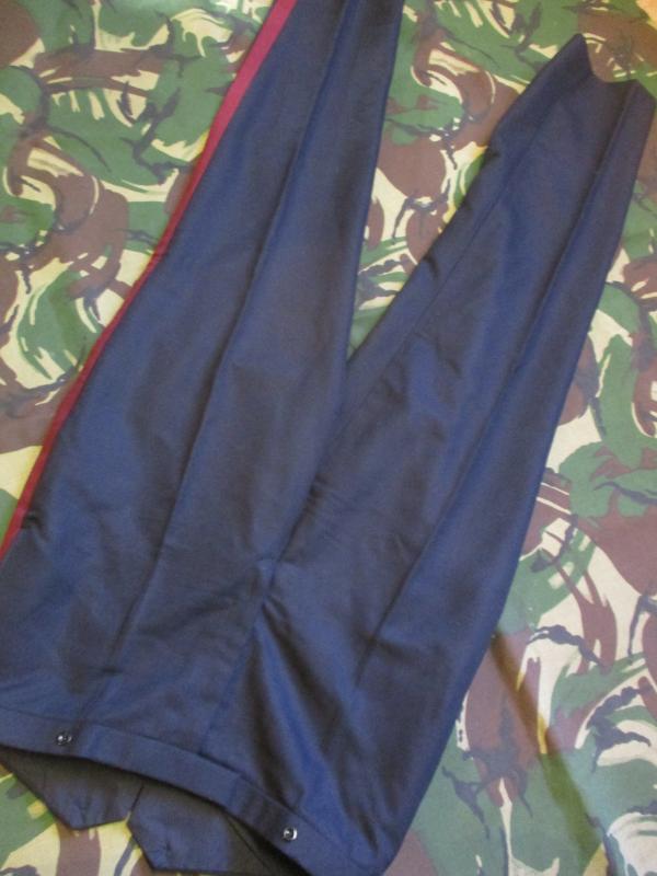 BRITISH ARMY parachute regiment NCO / OFFICER MESS DRESS uniform TROUSERS L-XL