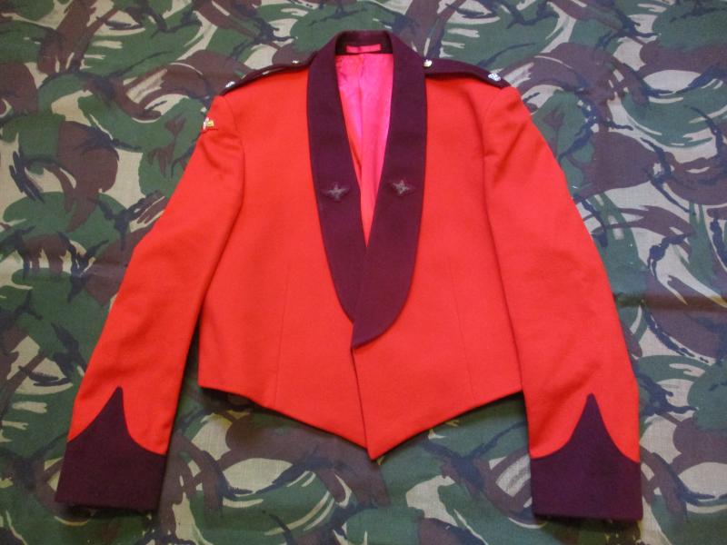 BRITISH ARMY parachute regiment OFFICER MESS DRESS uniform TUNIC JACKET major