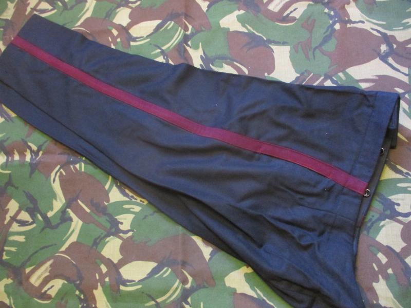 BRITISH ARMY parachute regiment NCO / OFFICER MESS DRESS uniform TROUSERS L-XL u