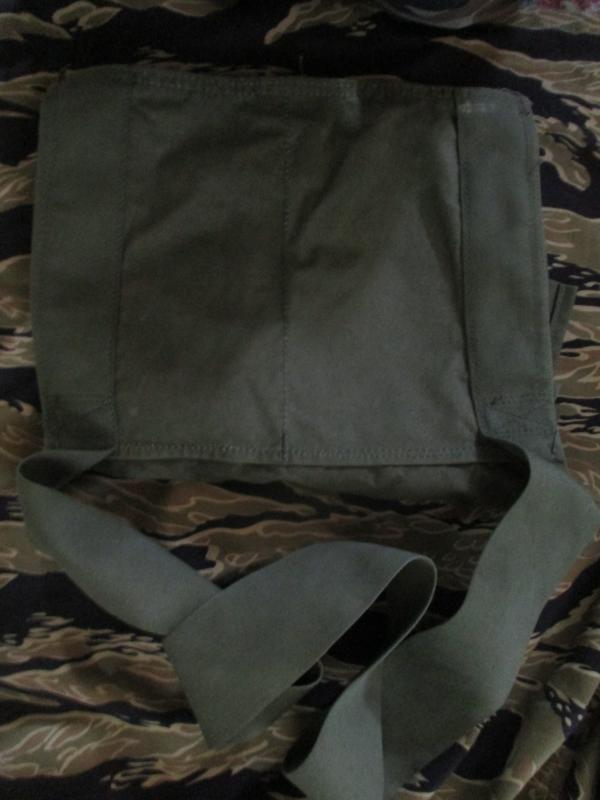 GENUINE US ARMY ISSUE VIETNAM WAR M56 M 1956 WEBBING CLAYMORE BAG SATCHEL