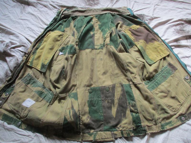 GENUINE BRITISH ARMY PARATROOPER / parachute regiment 1972 72 PATTERN DENISON para SMOCK with inner banana pockets SIZE 2