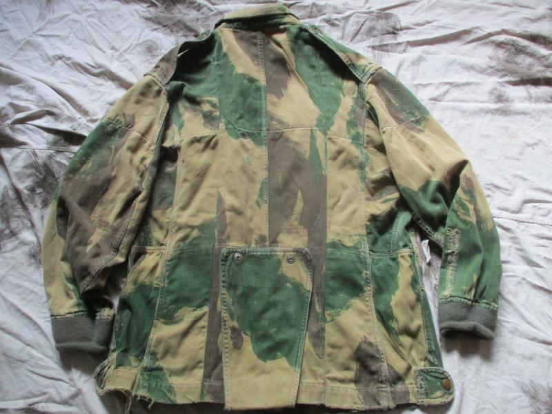 GENUINE BRITISH ARMY PARATROOPER / parachute regiment 1972 72 PATTERN DENISON para SMOCK with inner banana pockets SIZE 2