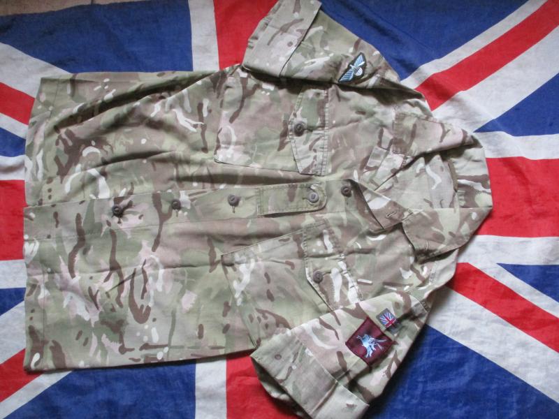 SOLDIER 95 MTP jungle COMBAT shirt 190/104 large 16 AIR ASSAULT PARA MODIFIED