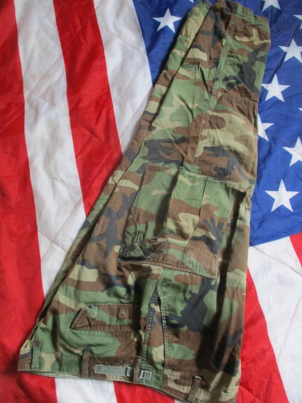 GENUINE issue USA us AMERICAN M81 woodland CAMO BDU combat PANTS TROUSERS m65 LR