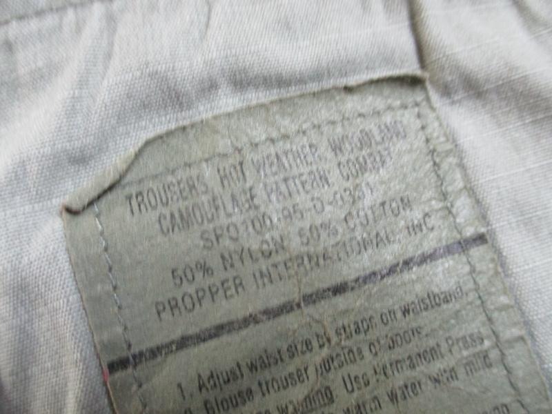 GENUINE issue USA us AMERICAN M81 woodland CAMO BDU combat PANTS TROUSERS m65 LR
