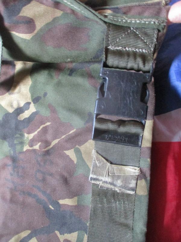 ORIGINAL old skool 80'S ARKTIS dpm camo CHEST RIG WEBBING 42 COMMANDO MODEL