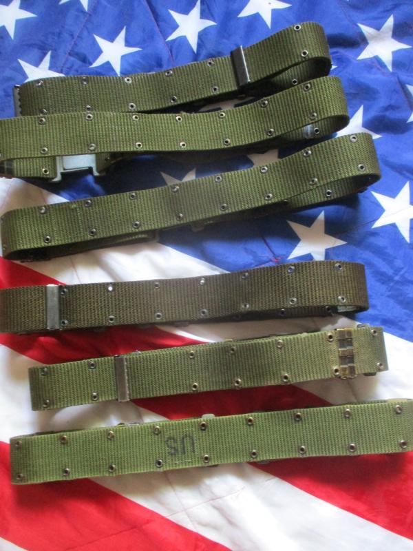 GENUINE US ARMY / USMC / NAVY issue ALICE LC-2 LC2 nylon WEBBING COMBAT BELT large